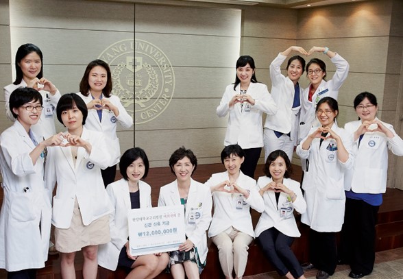 나눔으로 세상을 따뜻하게 물들이는 사람들. 한양대학교구리병원 여의사회